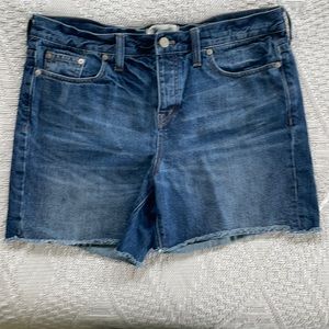Madewell jean shorts